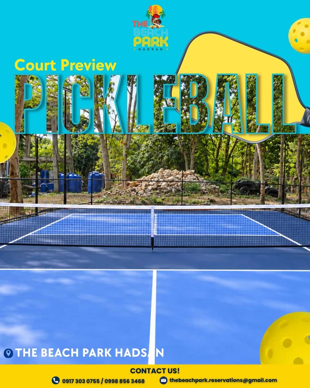 The Beach Park Pickle Ball Courts